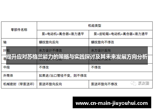 提升应对苏格兰能力的策略与实践探讨及其未来发展方向分析