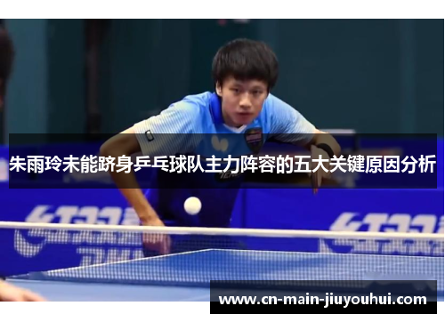 朱雨玲未能跻身乒乓球队主力阵容的五大关键原因分析